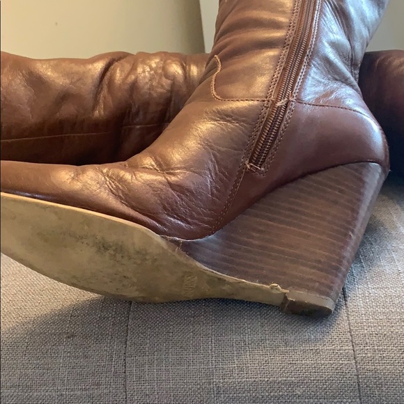 GUESS knee-high wedge boots - Picture 10 of 12